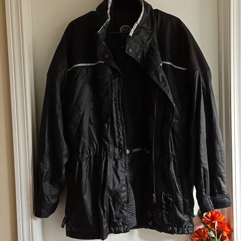 WindRiver Outfitting Co.| Black Fleece Lined Windbreaker Jacket - Picture 11 of 11